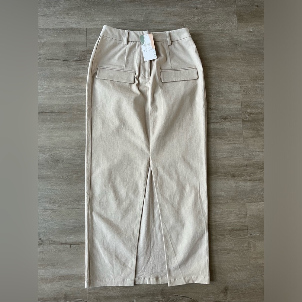 NWT BTFBM Long High Waist Skirt SZ S